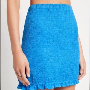 Faithful the Brand Esti Skirt Turquoise Blue Spring XL NWT